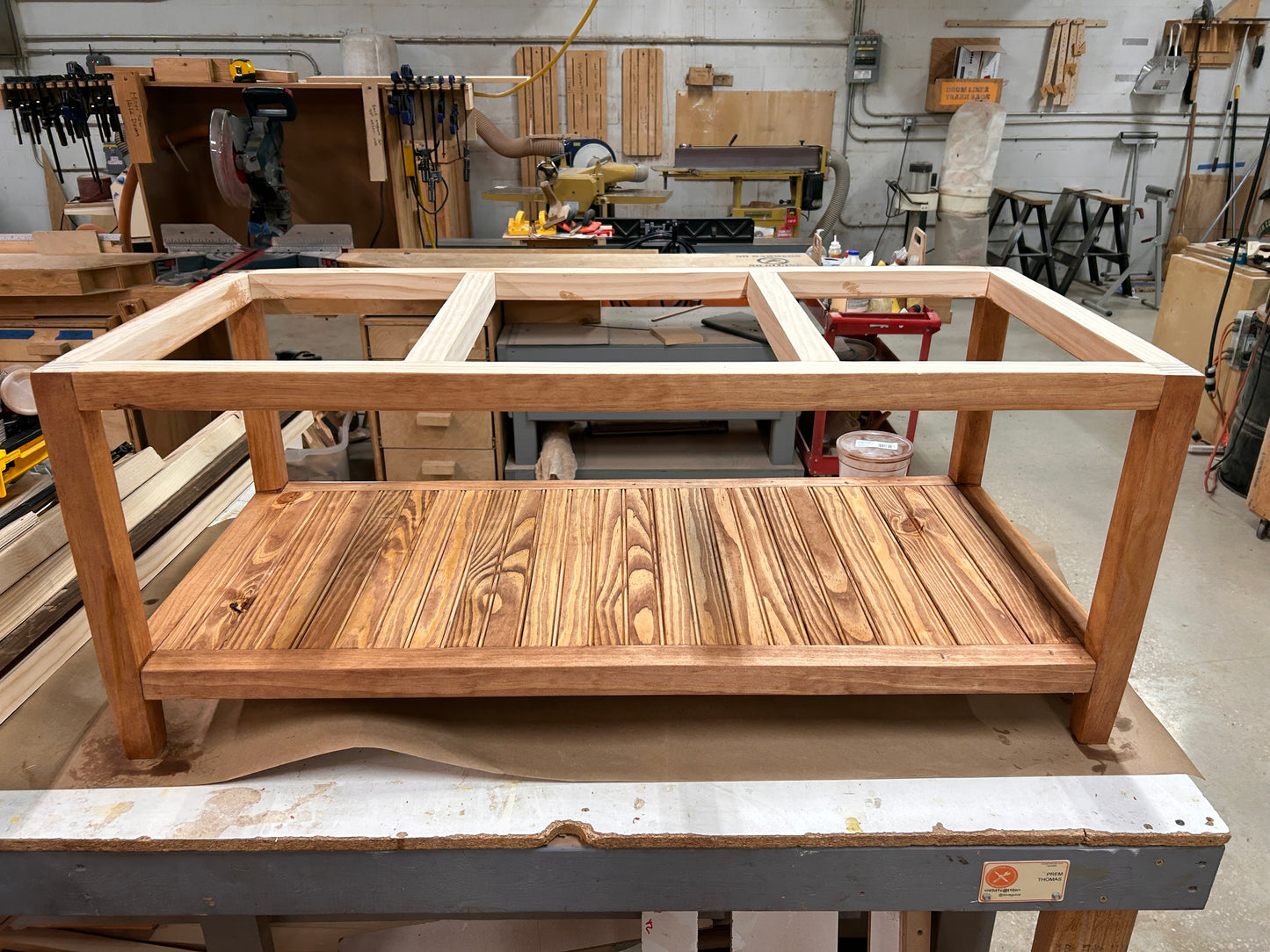 Upholstery Bench Ottoman