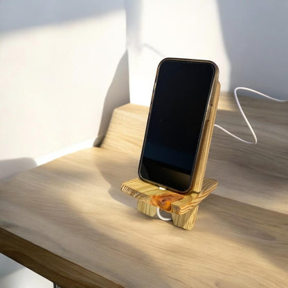 Custom Engraved Wooden Phone Stand