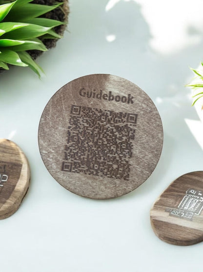 Marketing QR Code Coasters